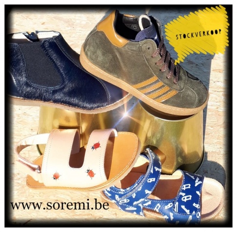 Stockverkoop Soremi, Keitoffe kinderschoenen