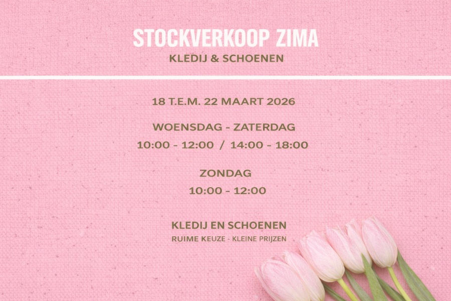 Stockverkoop kledij en schoenen Zima Fashion