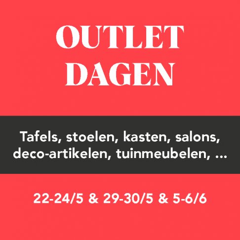 Outlet dagen Verberckmoes Riemst