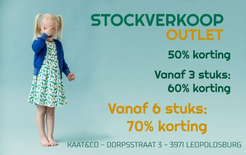Stockverkoop / Outlet Kaat&Co