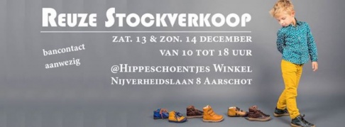 Stockverkoop Hippeschoentjes.be