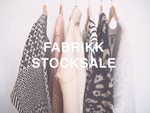 Stockverkoop Fabrikk 