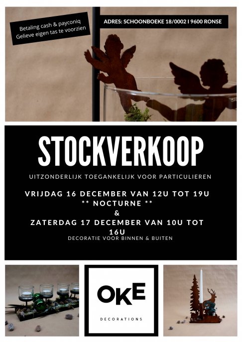 Stockverkoop OKE Decorations