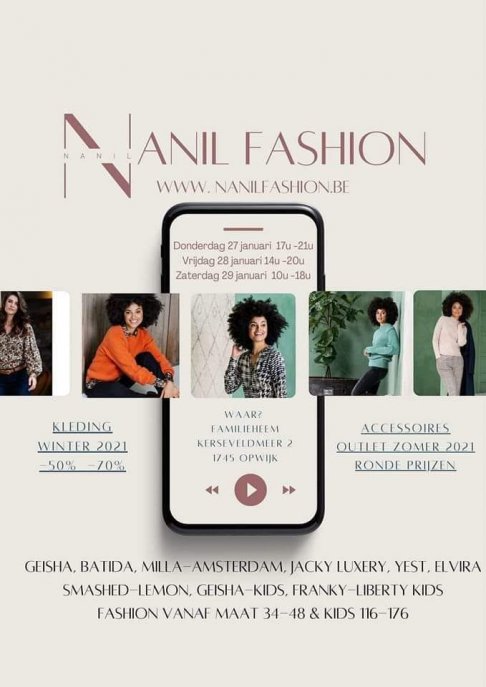 Nanil Fashion outletverkoop zomer/winter 2021