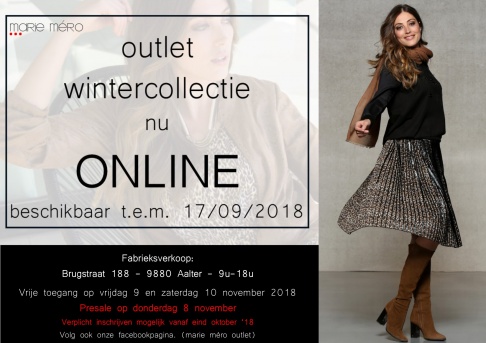 Online outletstockverkoop Marie Méro