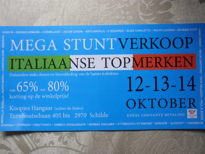 Mega Stuntverkoop Italiaanse Topmerken