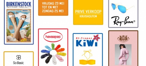 Stockverkoop Kiwi - Ray-Ban - Birkenstock - Havaianas - Juicy Couture