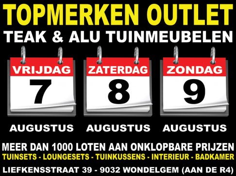 Stockverkoop Teakdeals topmerken - Teak & alu tuinmeubelen