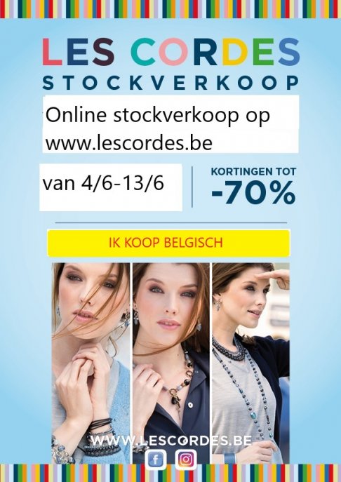 ONLINE STOCKVERKOOP 'LES CORDES'