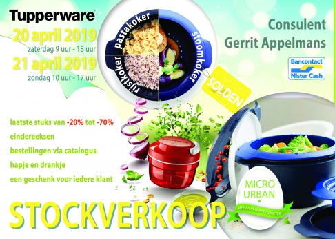 Tupperware stockverkoop - 2