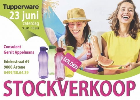 Tupperware-stockverkoop - 1