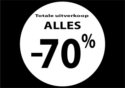Totale uitverkoop nu -70% korting bij Concept Fashion Kuurne