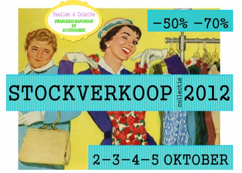 Zwangerschapsmode stockverkoop 