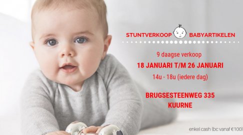 Stuntverkoop Babyartikelen Kuurne - 2