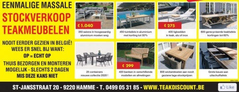 TUINMEUBEL STOCKVERKOOP VAN GROOTHANDEL TOT -60% (Hamme)