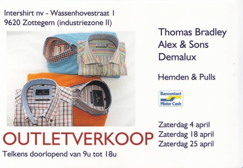 Exclusieve outlet verkoop Thomas Bradley