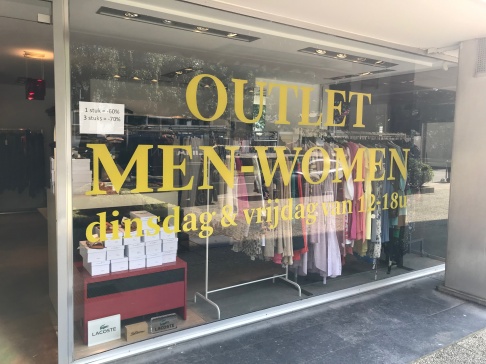 Outlet Merkenkledij Dames/Heren