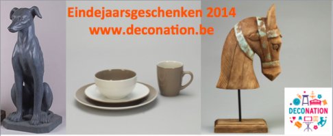 DecoNation eindejaarsgeschenken 2014 