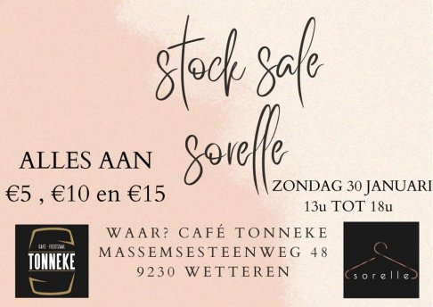 Sorelle stocksale