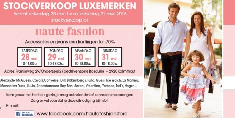 stockverkoop luxemerken