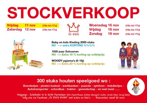 JX KIDS Outlet SALE   kinderkleding +  kinderschoenen + SINTERKLAAS speelgoed