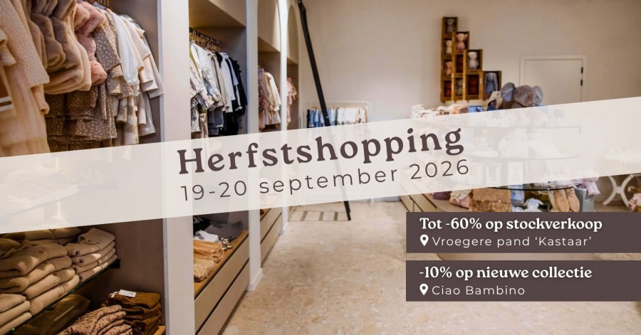 Ciao Bambino herfstshopping