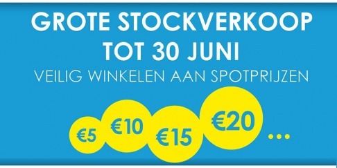 Uitzonderlijke stockverkoop Verso