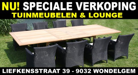 Stockverkoop Teakdeals topmerken - Teak & alu tuinmeubelen - 2