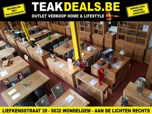 Outletverkoop Teakdeals - Teak & Alu Tuinmeubelen en Lounge sets! - 3