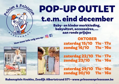 Pop-up outlet Prinsen & Prinsessen