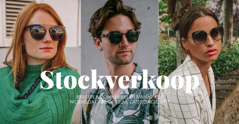 Stockverkoop Op[tiek Lammerant en Frames and Faces