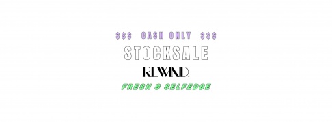 Stockverkoop Gent van REWIND - FRESH - SELFEDGE 
