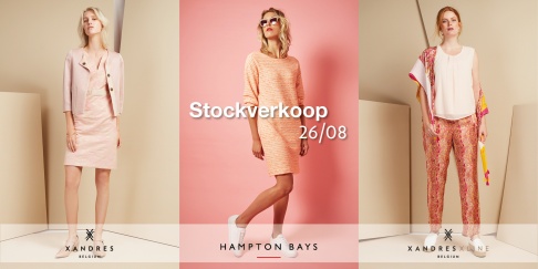 Stockverkoop Xandres, Xandres Xline & Hampton Bays 