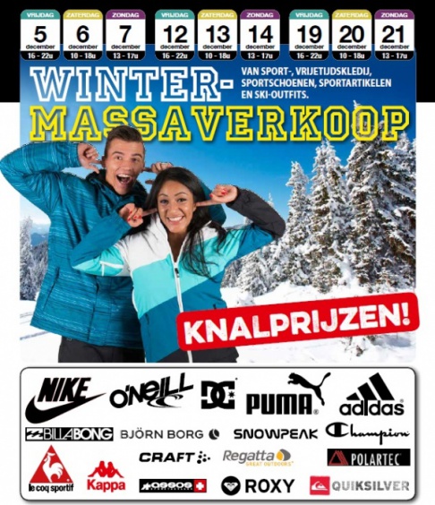 Winter Massaverkoop