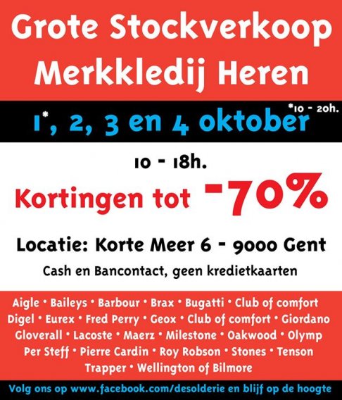 Grote Stockverkoop Merkkledij Heren