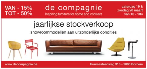 Stockverkoop de compagnie