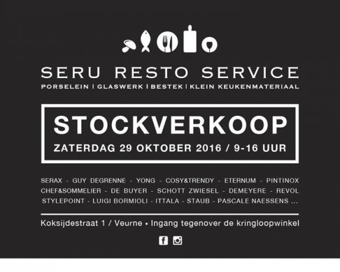 Stockverkoop Seru Resto Service