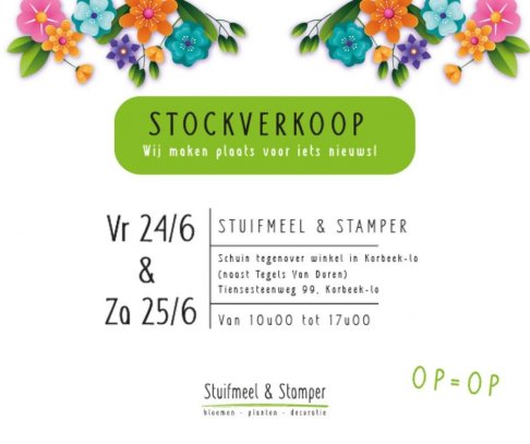 Stockverkoop Stuifmeel & Stamper - 2
