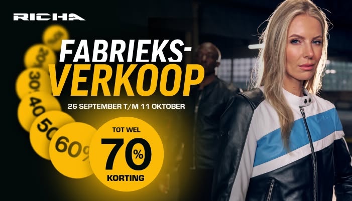 Richa fabrieksverkoop