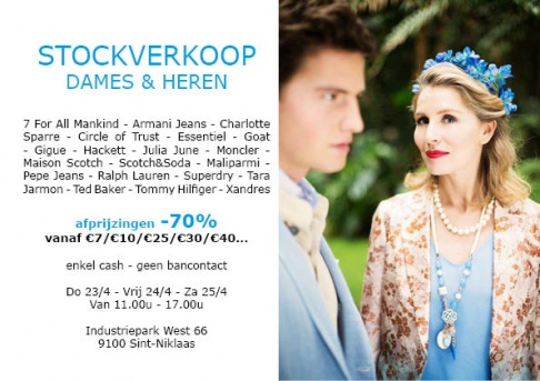 Stockverkoop Dames & Heren