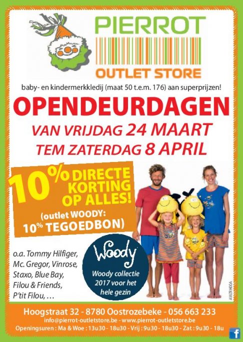 Opendeur!! -10% extra bovenop onze scherpe outletprijzen!!