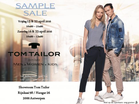 Tom Tailor Sample Sale