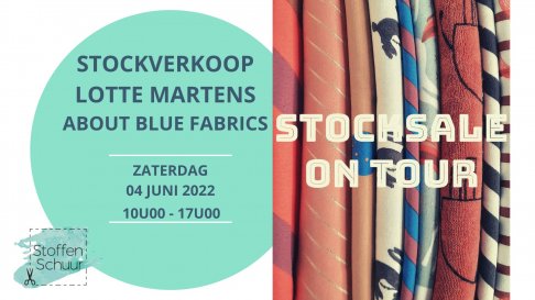 Stockverkoop Lotte Martens & About Blue fabrics