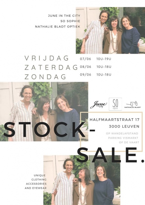 Stocksale June in the City, So Sophie en Nathalie Bladt Optiek