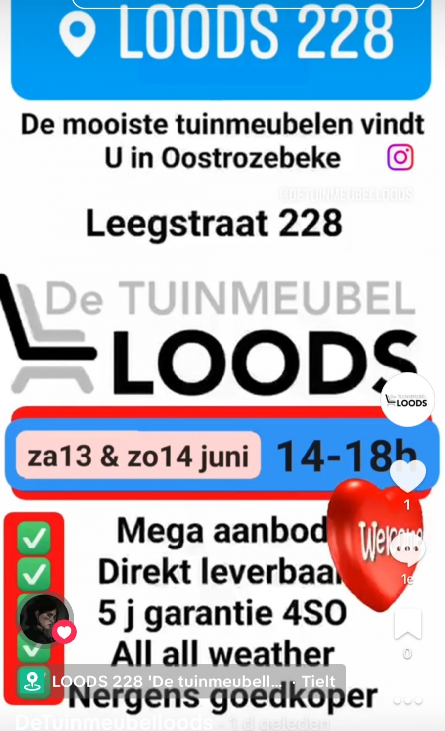 Outlet tuinmeubelen, mega aanbod, direct leverbaar 
