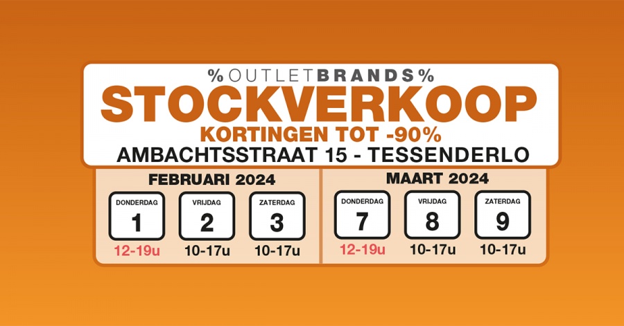 Outlet Brands stockverkoop