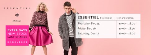 Shopping Event Essentiel Extra Days | Tot -70% korting