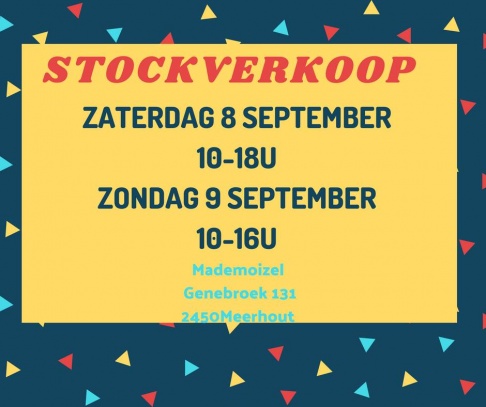 Stockverkoop Madamoizel