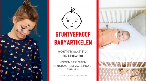 Stuntverkoop Babyartikelen Roeselare November