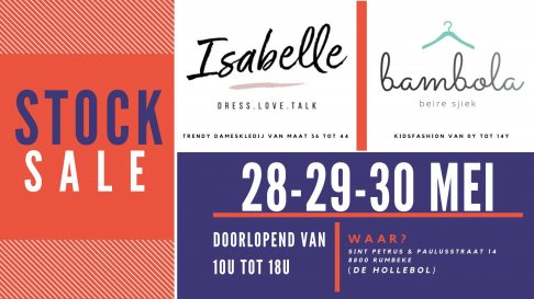 Stocksle Babola en Isabelle fashion